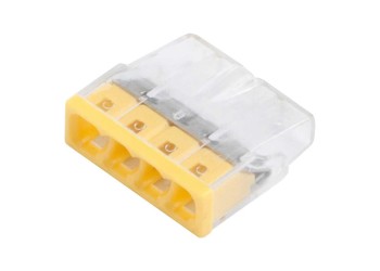 GTER6-04 клемма General строительно-монтажная, СМК, 4-проводная, 0.5-2.5 мм2, 100/5000