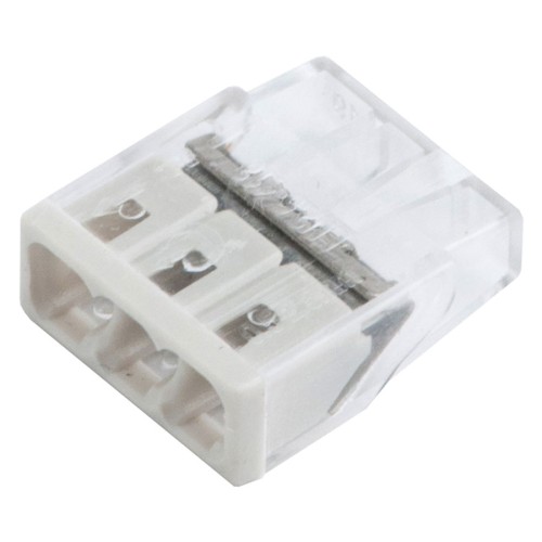 GTER6-03-P General клемма строительно-монтажная, СМК, 3-проводная, 0.5-2.5 мм2, с пастой, 200/10000, купить в Минске по самой низкой цене