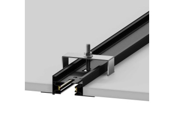 Шинопровод Hesby Lighting Skylite встраиваемый Однофазный 220В-1м, чёрный HSBL_0011