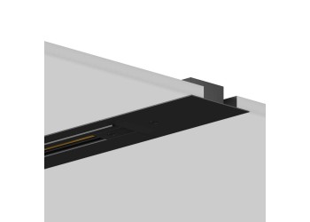 Шинопровод Hesby Lighting Skylite встраиваемый Однофазный 220В-1м, чёрный HSBL_0011