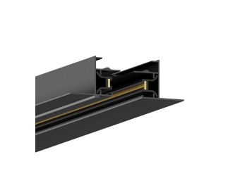 Шинопровод Hesby Lighting Skylite встраиваемый Однофазный 220В-1м, чёрный HSBL_0011