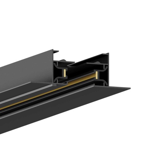 Шинопровод Hesby Lighting Skylite встраиваемый Однофазный 220В-2м, чёрный HSBL_0012, купить в Минске по самой низкой цене