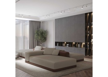 Шинопровод накладной Hesby Lighting Skylite Однофазный 220В-2м, белый HSBL_0027