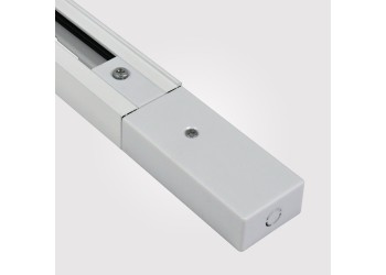 Ввод питания Skylite для накладного шинопровода 220В, белый HSBL_0028