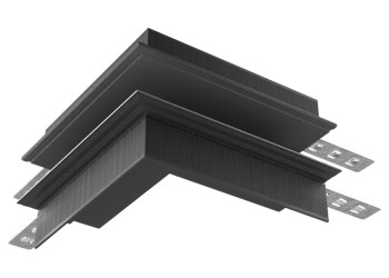 Соединительный крепёж Hesby Lighting ElDeko для встраиваемого шинопровода, серебристый, 2 шт HSBL_0065