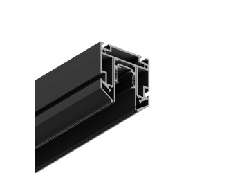 Шинопровод Hesby Lighting под натяжной потолок ElDeko, 48В-1м, чёрный HSBL_0072