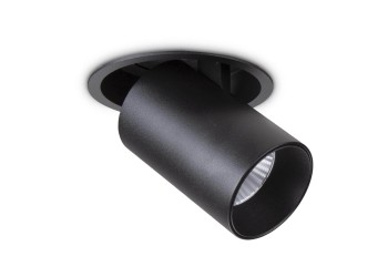 Встраиваемый светодиодный спот Ideal Lux Nova 12W 3000K BK 248189