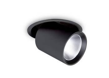 Встраиваемый светодиодный спот Ideal Lux Nova 30W 3000K BK 248196