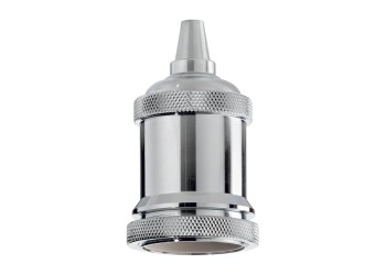 Патрон Ideal Lux Portalampada E27 Ghiera Cromo 249193