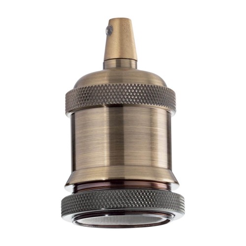 Патрон Ideal Lux Portalampada E27 Ghiera Ottone Brunito 249216, купить в Минске по самой низкой цене