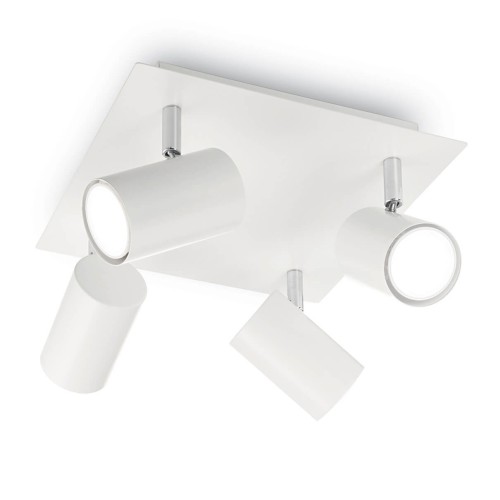 Спот Ideal Lux Spot PL4 Bianco 156774, купить в Минске по самой низкой цене