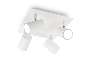 Спот Ideal Lux Spot PL4 Bianco 156774