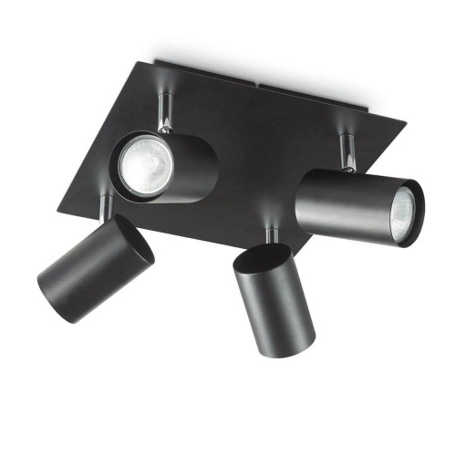 Спот Ideal Lux Spot PL4 Nero 156781, купить в Минске по самой низкой цене