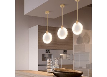 Подвесной светодиодный светильник Imperium Loft Marble D20 101777-26