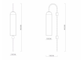 Бра Imperium Loft Articolo Float 123132-22