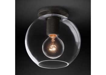Потолочный светильник Imperium Loft RH Utilitaire Globe Shade Flushmount 123673-22