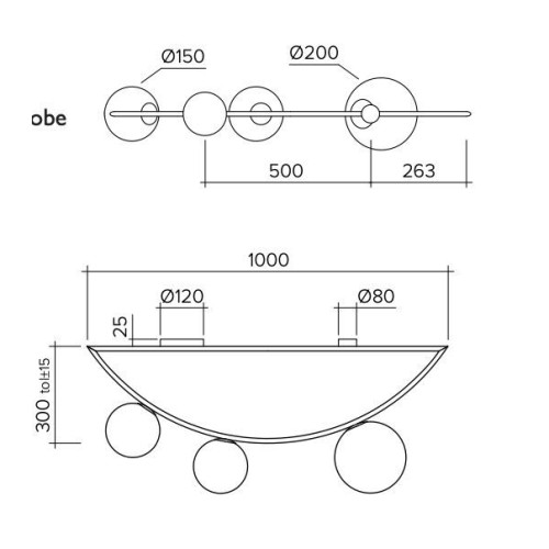 Потолочная люстра Imperium Loft Areti Plates 156107-22, купить в Минске по самой низкой цене