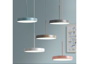 Подвесной светодиодный светильник Imperium Loft Turna One D50 Pink 183495-26