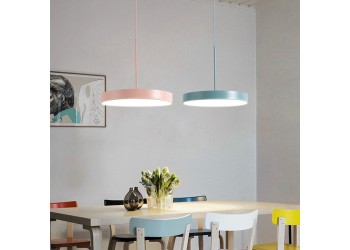 Подвесной светодиодный светильник Imperium Loft Turna One D50 Pink 183495-26