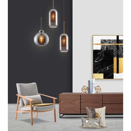 Подвесной светильник Imperium Loft Catch Smoky 186739-23, купить в Минске по самой низкой цене