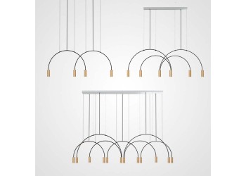 Подвесной светильник Imperium Loft ARC 3 Gold ARC01 189567-26