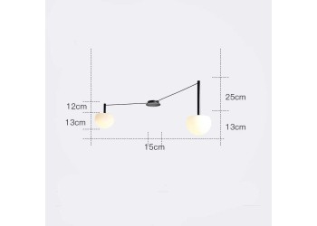 Потолочная люстра Imperium Loft Rangel 213690-26