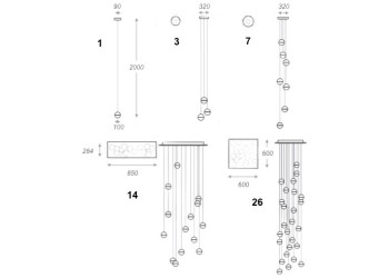 Подвесной светильник Imperium Loft 40,39 85101-22