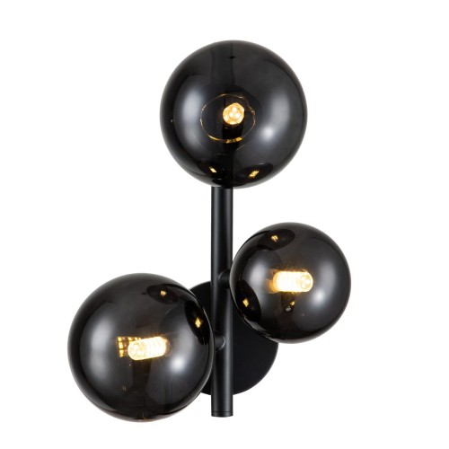 Бра Indigo Molecola 11018/3W Black V000198, купить в Минске по самой низкой цене