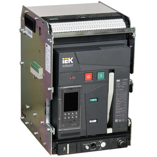 AR-A2N TD12 3P W HR/VR Выключатель автоматический воздушный 66кА IEK AR-ACB-3VA-066-1250A-TDCF, купить в Минске по самой низкой цене