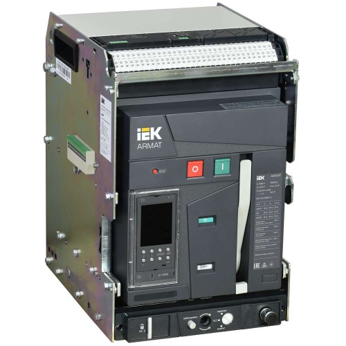 AR-A2N TD16 3P W HR/VR Выключатель автоматический воздушный 66кА IEK AR-ACB-3VA-066-1600A-TDCF, купить в Минске по самой низкой цене