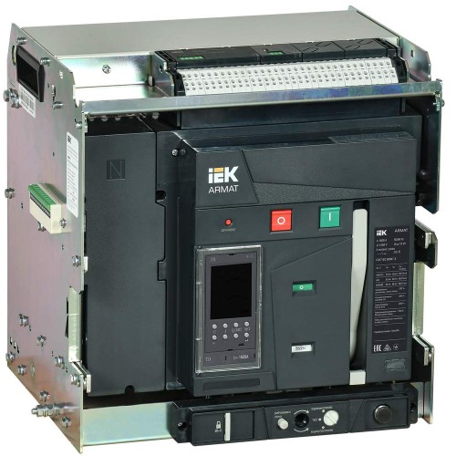 AR-A2S TD16 4P W HR/VR Выключатель автоматический воздушный 85кА IEK AR-ACB-4VB-085-1600A-TDCF, купить в Минске по самой низкой цене