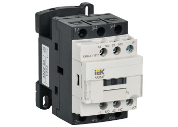 ARMAT Контактор КМИ-А-11812 LC1D 18А 230В/АС3 1NO/1NC IEK AR-ACC-11-018-230-11