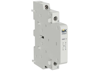 ARMAT Дополнительный контакт для KMR 1НО 1НЗ IEK AR-AUX-SCR-11-240-415