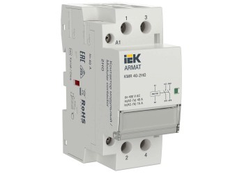 ARMAT Контактор модульный KMR 40А 230В AC 2НО IEK AR-KMR10-040-20-230