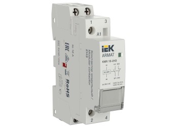 ARMAT Контактор модульный KMR 16А 24В AC/DC 2НЗ IEK AR-KMR20-016-02-024
