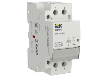 ARMAT Контактор модульный KMR 63А 24В AC/DC 2НО IEK AR-KMR20-063-20-024