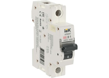 ARMAT Автоматический выключатель M06N 1P D 1А IEK AR-M06N-1-D001