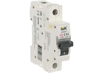 ARMAT Автоматический выключатель M06N 1P D 63А IEK AR-M06N-1-D063