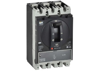 Автоматический выключатель в литом корпусе 3P типоразмер A 35кА 125А IEK AR-MCCB-3A-035-0125A-MTUC