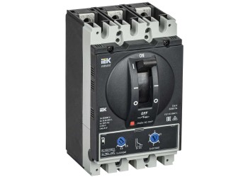 Автоматический выключатель в литом корпусе 3P типоразмер D 35кА 160А IEK AR-MCCB-3D-035-0160A-ATUC
