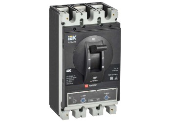 Автоматический выключатель в литом корпусе 3P типоразмер H 85кА 315А IEK AR-MCCB-3H-085-0315A-ATUC