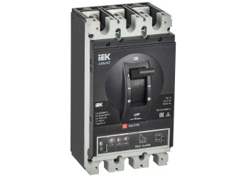 Автоматический выключатель в литом корпусе 3P типоразмер H 85кА 400А IEK AR-MCCB-3H-085-0400A-ELSC