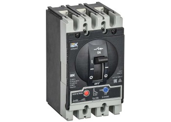 Автоматический выключатель в литом корпусе 3P типоразмер S 35кА 40А IEK AR-MCCB-3S-035-0040A-ATUC