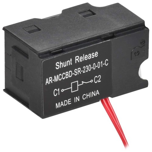 ARMAT Независимый расцепитель левый 230В AC для MCCB типоразмер S IEK AR-MCCBD-SR-230-0-01-C, купить в Минске по самой низкой цене