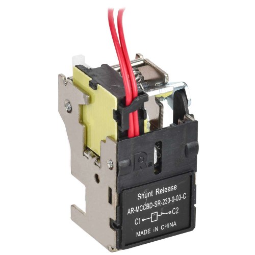 ARMAT Независимый расцепитель левый 230В AC для MCCB типоразмер A. D IEK AR-MCCBD-SR-230-0-03-C, купить в Минске по самой низкой цене