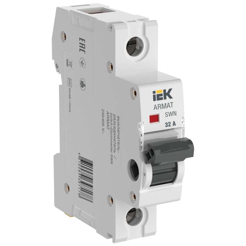 ARMAT Выключатель-разъединитель SWN 1P 32А IEK AR-SWN-1-032, купить в Минске по самой низкой цене