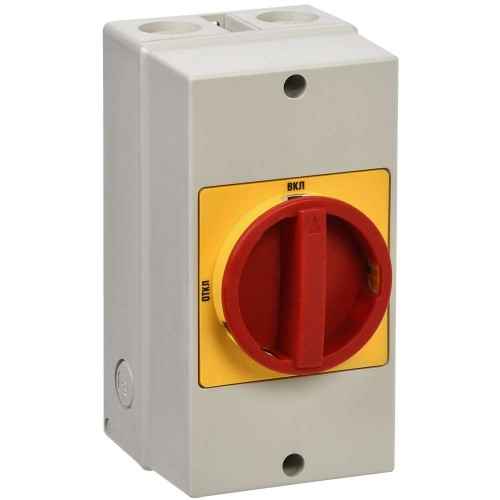 Переключатель кулачковый ПКП25-13 /К 25А "откл-вкл" 3Р/400В IP54 IEK BCS33-025-1, купить в Минске по самой низкой цене