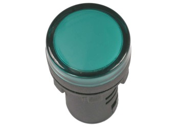 Лампа AD16DS(LED)матрица d=16мм зеленый 24В AC/DC IEK BLS10-ADDS-024-K06-16