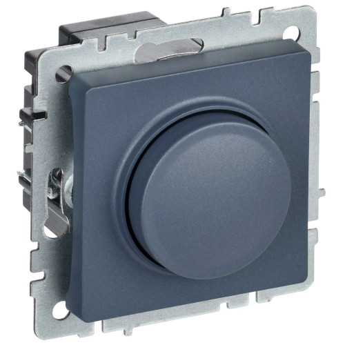 BRITE Светорегулятор поворотно-нажимной 600Вт СС10-1-0-БрМ маренго IEK BR-D20-0600-K35, купить в Минске по самой низкой цене