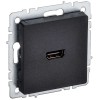 BRITE Розетка HDMI РHDMI-0-БрЧ черный IEK BR-H10-K02, купить в Минске по самой низкой цене